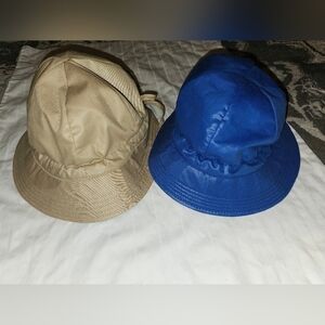 2 Women's Vintage London Fog Hat Bucket